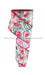 2.5’’X10Yd Watermelon Pink/Yellow/Green LS1040 Ribbon