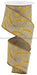 2.5’X10Yd Wheat Light Beige/Multi Rge195301 Ribbon