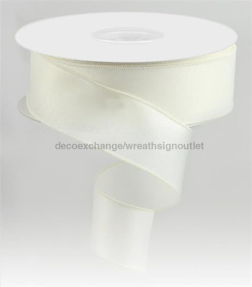 2.5"X50Yd Value Faux Burlap Cream RC5001C2 - DecoExchange