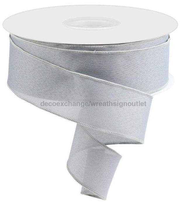 2.5"X50Yd Value Faux Burlap Grey RC500110 - DecoExchange