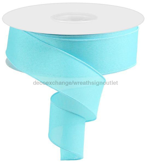 2.5"X50Yd Value Faux Burlap Lt Blue RC500114 - DecoExchange