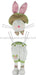 2 Piece 32"H Boy Bunny Decor Kit Cream/Ivory/Lt Grn/Pink HE7191 - DecoExchange