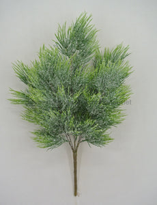 20 In Plastic Pine W Ice Bush X 83760 - DecoExchange®