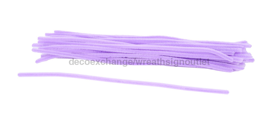20’’L X 6Mm Chenille Stems 50Ea/Bg Lavender Ma200213 New Upload081524 Alltools Tools