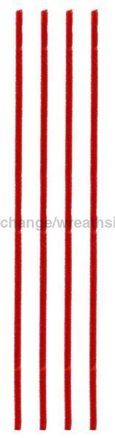 20"L X 6Mm Chenille Stems 50Ea/Bg, Red MA200224 - DecoExchange