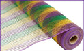 21X10Yd Tinsel/Pp/Foil Mesh Mardi Gras Ry940073
