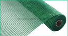 21"X10Yd Wide Foil Mesh Emerald W/Emerald Foil RE106606 - DecoExchange