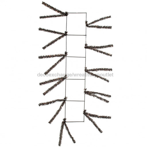 22" Pencil Work Rail Form: Metallic Chocolate XX759940 - DecoExchange