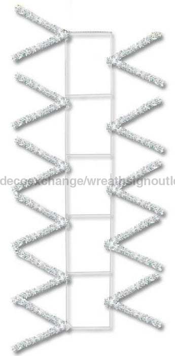22’Lx4’W Wire Work Pencil Rail Iridescent White Xx759950 Base