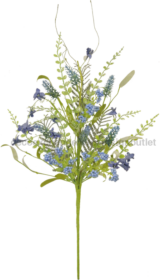 23 In Blue Berry Spray 60919-Bl - DecoExchange®