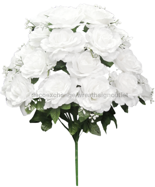 23 In Satin Rose With Gypso 55919-WT Greenery