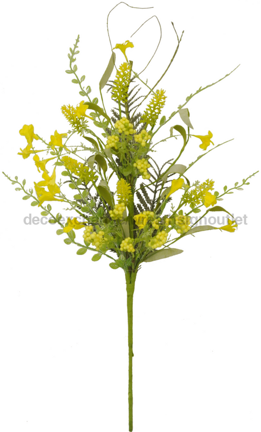 23 In Yellow Berry Spray 60919-Yel - DecoExchange®