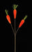 23L Velvet Carrot Spray X3 Dark Orange/Green He4184 Pick