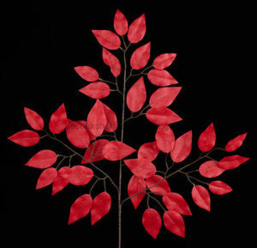 23’L Ficus Spray 12 Piece Bundle Red Fg633724 Greenery