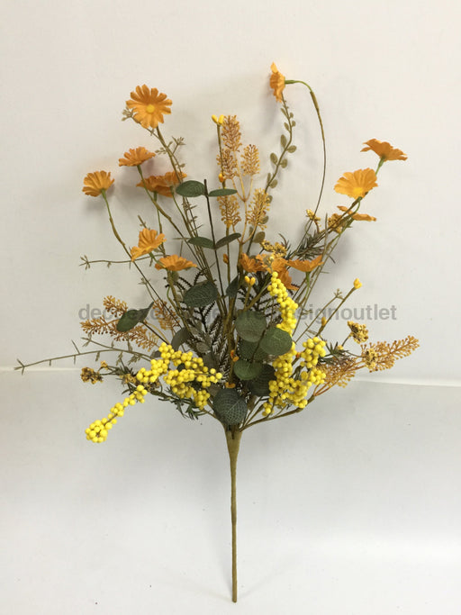 24 In Mixed Fall Filler Spray 65271-YEL Greenery