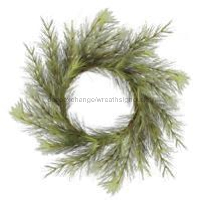 24"Dia Alaska Wild Pine Wreath Tt Green/Brown XX2138 - DecoExchange