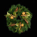 24Dia Fall Look Pine Wreath Green Xw2078