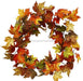 24"Dia Maple Leaf Wreath Fall HA1311 - DecoExchange