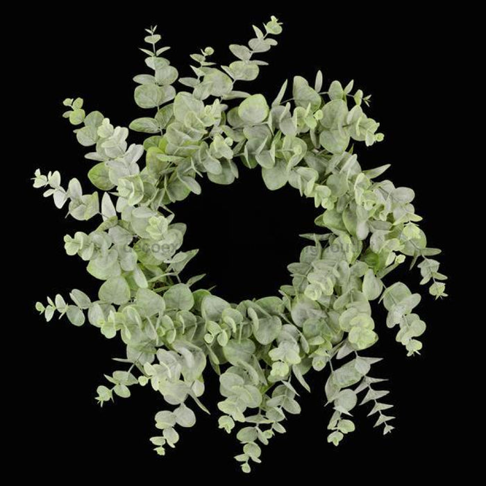 24Dia Spiral Eucalyptus Wreath Tt Green Fg637631
