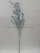 28’’ Blue Coral Glittered Branch F4531067 Pick