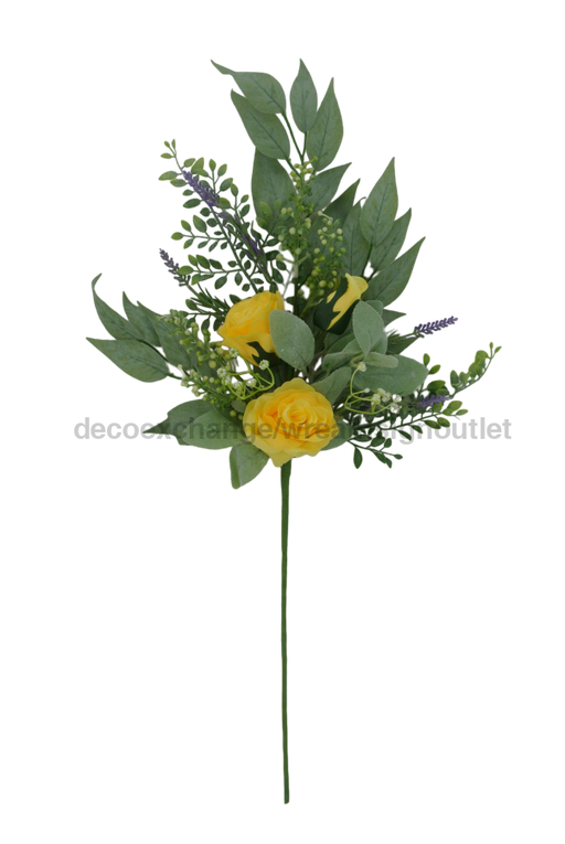 28’’ Rose Spray 84971-YEL Greenery