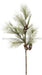 28"L Frosted Mix White Pine Spray Tt Green/White XX1940 - DecoExchange