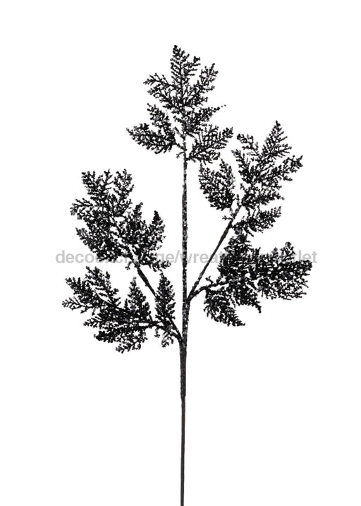 28’’L Glitter/Hex Glitter Cedar Spray Black Xs241502 New Upload081524 Allpicks Allsprays