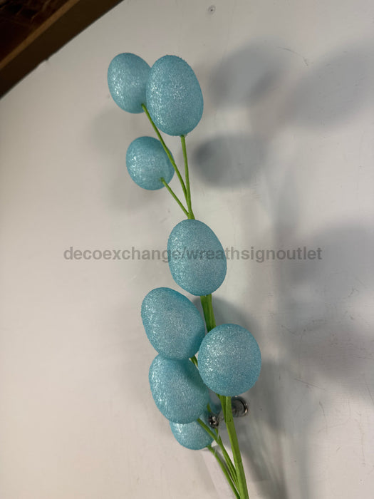 29.5 In Easter Eggs Spray 40262-Bl Pick