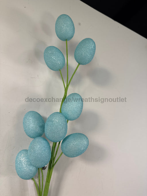 29.5 In Easter Eggs Spray 40262-Bl Pick