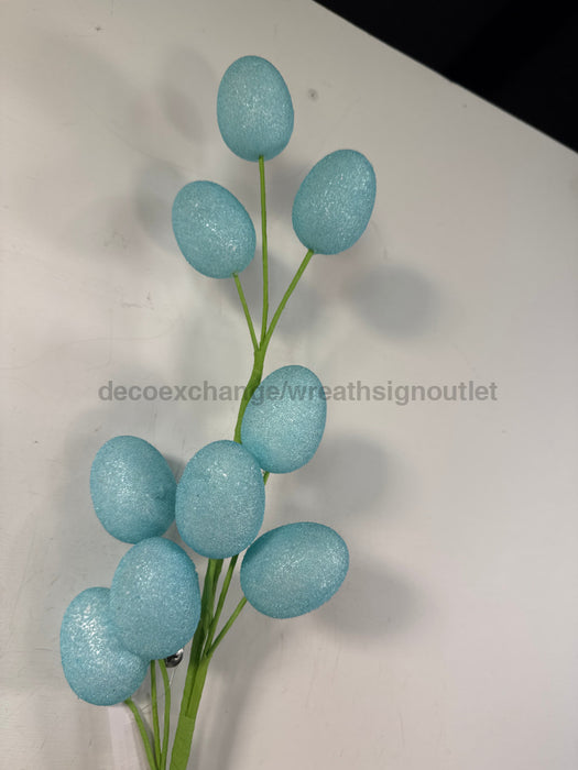 29.5 In Easter Eggs Spray 40262-Bl Pick