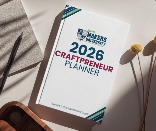2026 Craftpreneur Design Planner by Damon Oates - DecoExchange®