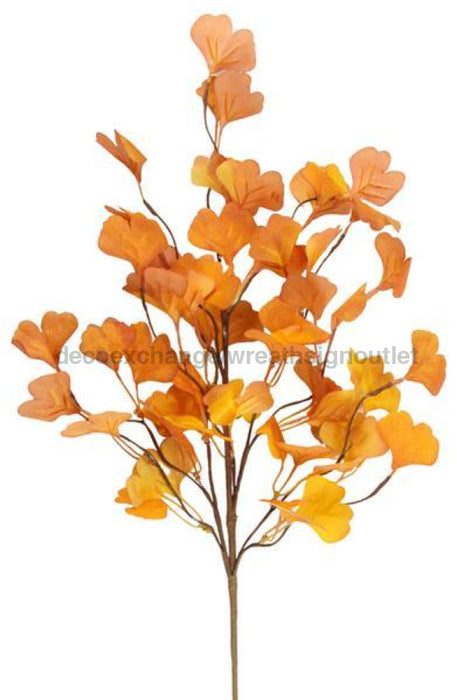 30"L Leaf Spray Orange/Yellow HA1490 - DecoExchange®