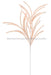 31’’L Glittered/Paper Grass Spray Light Peach Xs110121 Pick