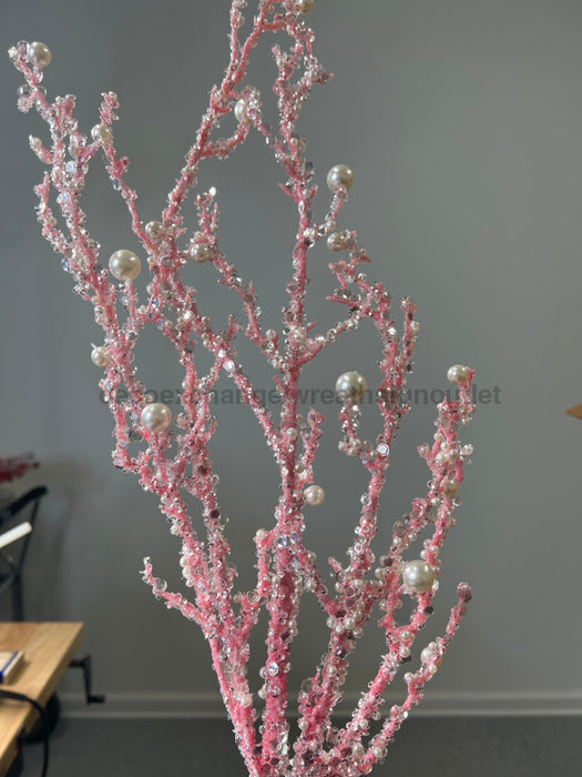 33.5 In Iced Pearl Twig Spray 40283-PK Pick