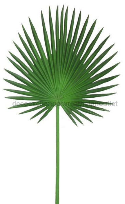 33"L Fan Palm Stem Green FG5793 - DecoExchange®