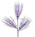 33"L Glitter Long Needle Pine/Ball Spray Purple XS211123 - DecoExchange®