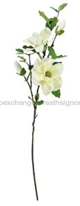 37"L Magnolia Spray White/Tt Green FS3474 - DecoExchange