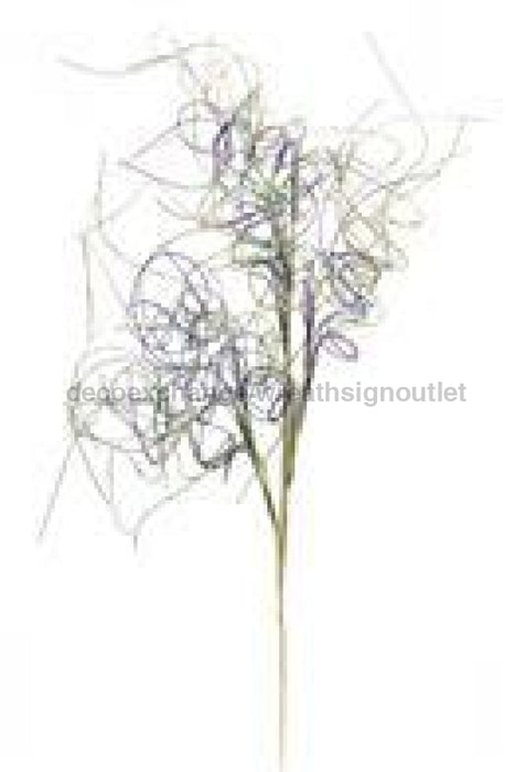 39" GLITTER WISPY SPRAY Mardi Gras HG3134 - DecoExchange