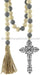 40’L Bead Garland W/Cross And Tassel Painted Grey Aw969710 Base