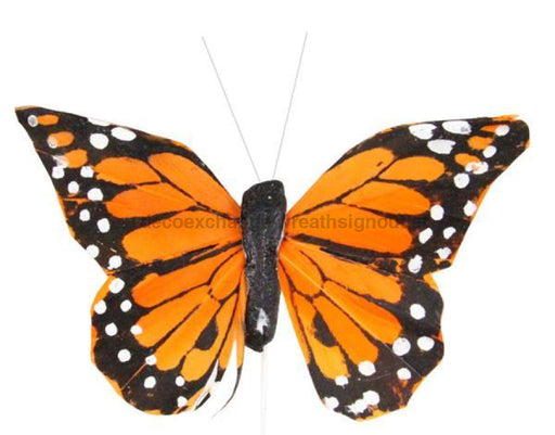 4’W Monarch Butterfly Dark Orange Mb955030 Attachment