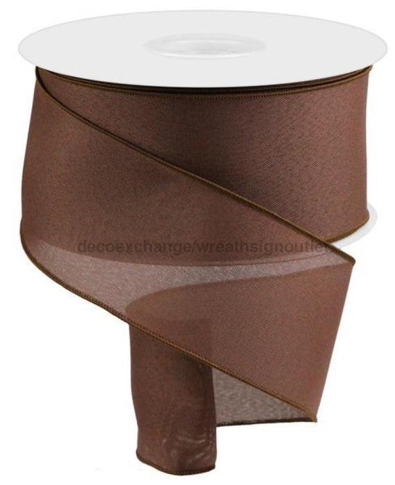 4"X100Ft Value Faux Burlap Brown RC500204 - DecoExchange