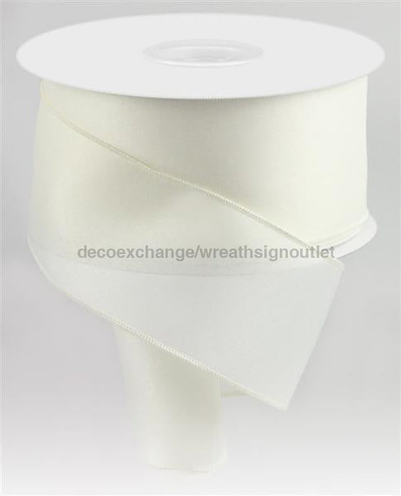4"X100Ft Value Faux Burlap Cream RC5002C2 - DecoExchange