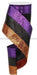 4X10Yd 3-In-1 Metallic Ribbon Purple/Black/Copper Rg015387K