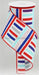 4X10Yd Brush Stroke Stripes/Faux Ryl Wht/Red/Lt Blue/Blue Rgc1316A1 Ribbon