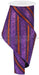 4"X10Yd Diagonal Glitter Stripe/Royal Purple/Orange RG0176723 - DecoExchange®