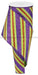 4"X10Yd Diagonal Glitter Stripe/Royal Lime/Purple/Orange RG017679K - DecoExchange®