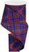 4"X10Yd Glitter Diagonal Plaid/Royal Purple/Orange/Black RGA1224M2 - DecoExchange®