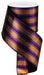 4X10Yd Metallic Vertical Stripe Copper/Purple/Black Rga14307K Ribbon