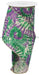 4X10Yd Multi Color Tie Dye/Metallic Mardi Gras Rge1239Ap Ribbon