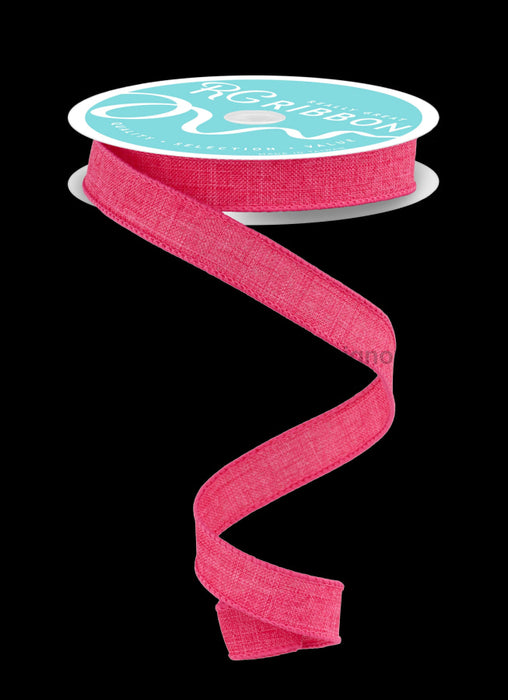 5/8’X10Yd Royal Burlap Hot Pink Rge177811 Ribbon